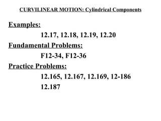 Chapter 12 kinematics_of_a_particle | PPT