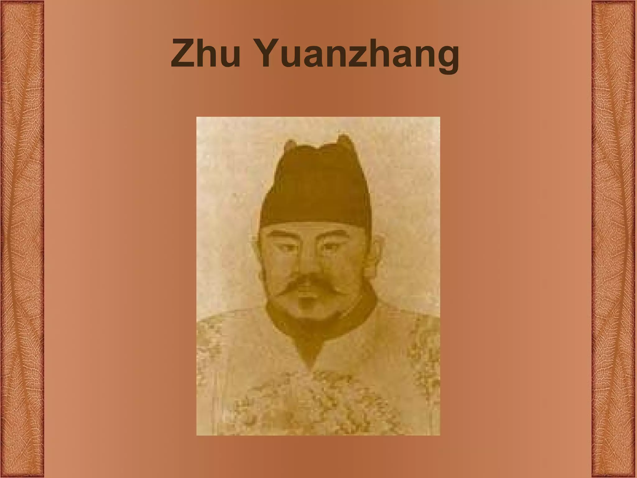 Zhu Yuanzhang 