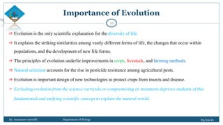 Introduction to Evolution | PDF