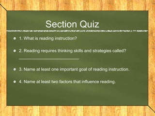  ex: rereading, reading on further or ignore confusion