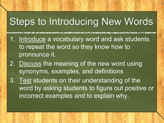 Using Screening Assessment and Progress MonitoringPROGRESS MONITORING-Progress monitoring, also known as curriculum-based measurement (CBM), is a means of measuring student’s progress and highlights  the close tie between curriculum and student performance. CBM provides ongoing data for making instructional decisions by considering: How performance is affected by changing the instructional part The rate of learning compared to the goal The variability in the consistency of the performance