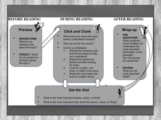 Obtaining Early Intervention: Response to InterventionAn early intervention class addresses students with reading difficulties as soon as they become aware of there situation.