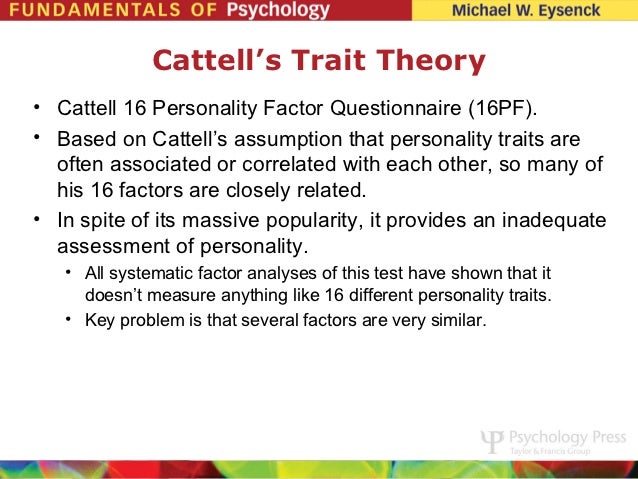 trait theory eysenck trait theory eysenck