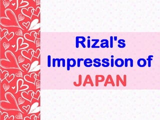 Chapter 12: Romantic Interlude in Japan