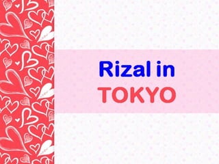 Chapter 12: Romantic Interlude in Japan