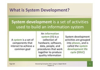 Information System Development | PDF
