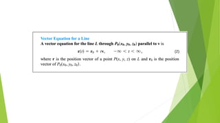 Chapter 12 vectors and the geometry of space merged | PDF