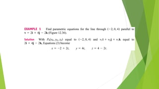 Chapter 12 vectors and the geometry of space merged | PDF