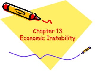 Chapter 13
Economic Instability
 