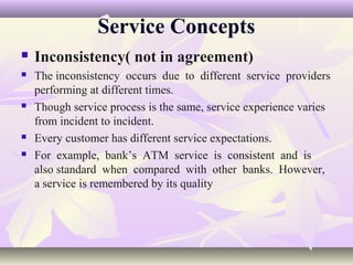 Application In service sector | PPT