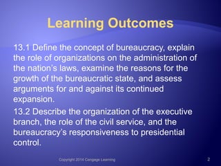 Chapter 13: Bureaucracy | PPT