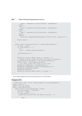 Socket Programming by Rajkumar Buyya | PDF