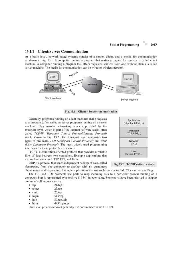 Socket Programming by Rajkumar Buyya | PDF