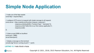 Comprehensive Guide to Server-Side Development with Node.js