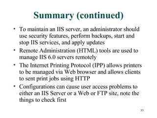 Chapter13 Administering Web Resources | PPT