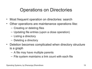 Chapter 13 file systems | PPT