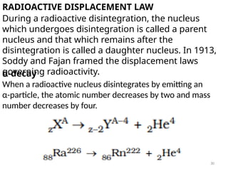 CHAPTER 13 - NUCLEI - CLASS XII PHYSICS 2025-26 | PPTX