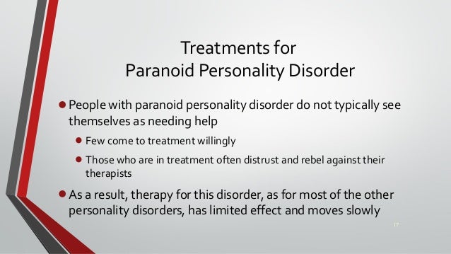 paranoid personality disorder treatment paranoid personality disorder treatment