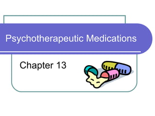 Psychotherapeutic Medications Chapter 13 