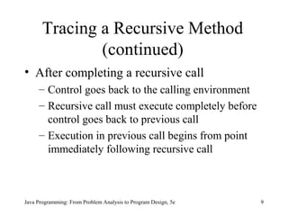 Chapter 13 - Recursion | PPT