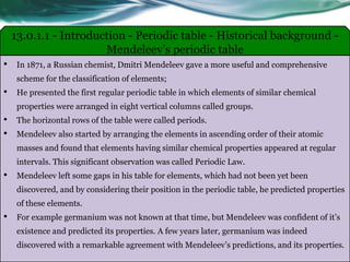 Chapter 13 s and p block elements | PPTX