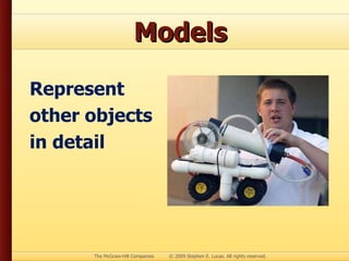 Models Represent other objects in detail 