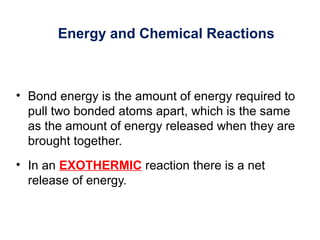 Chapter 13 chemical reactions