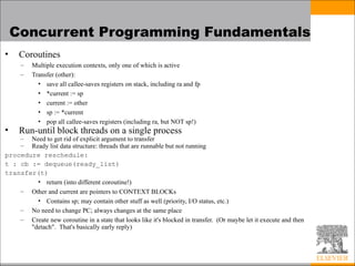 concurrency and pitfalls in device drivers the chapter 13 | PPT