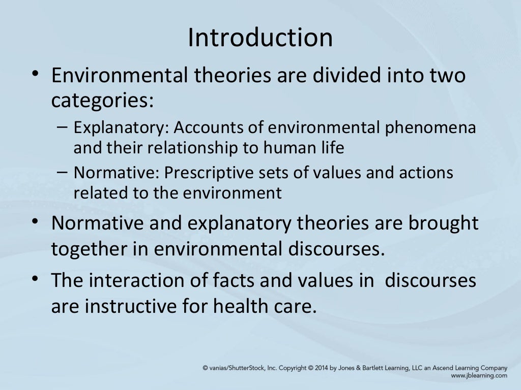 Chapter 13 environmental philosophy and theories