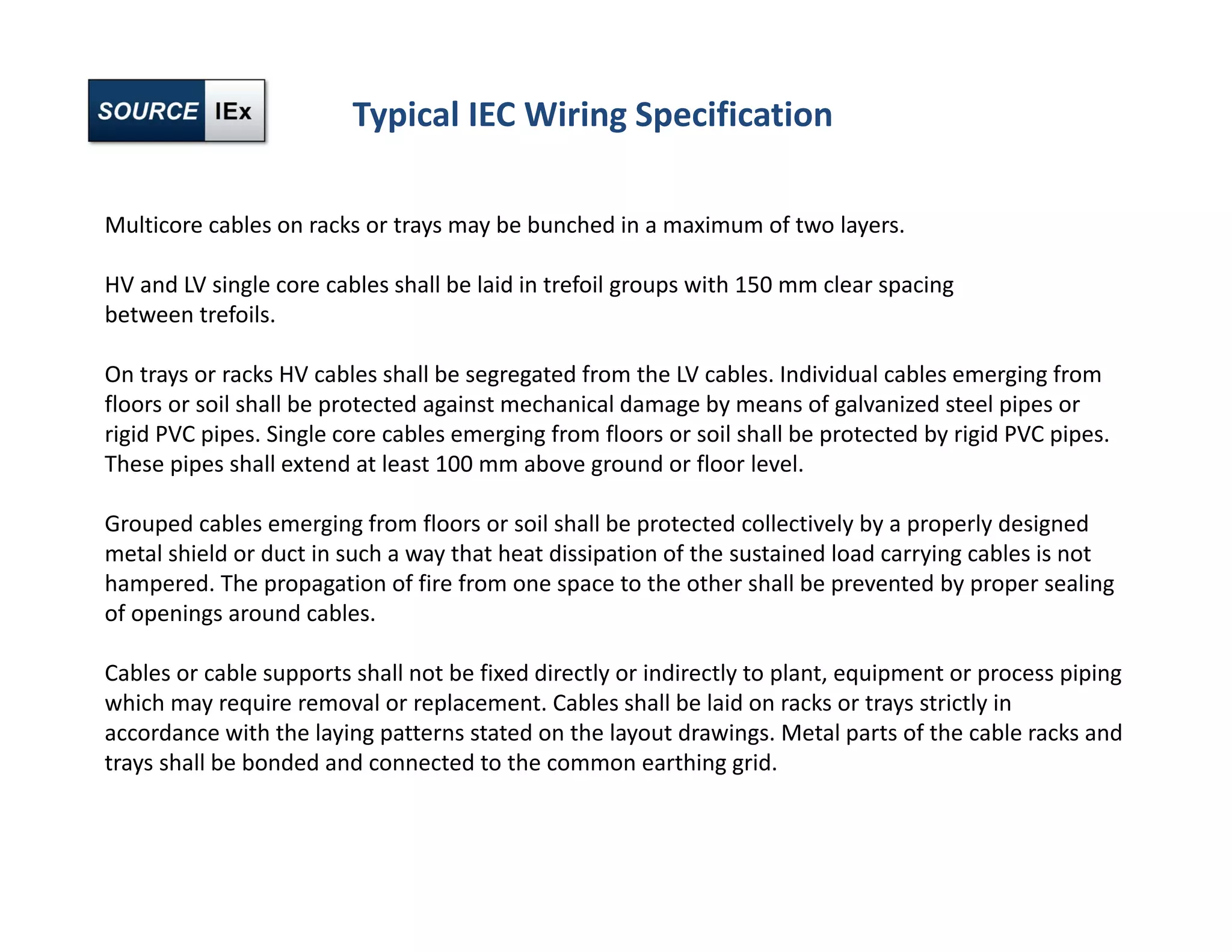 Chapter 13 ex wiring methods | PDF