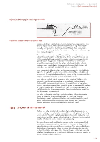 Gully Stabilization Chapter13gullyerosion | PDF