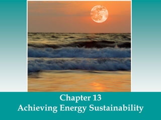 Chapter 13
Achieving Energy Sustainability

 