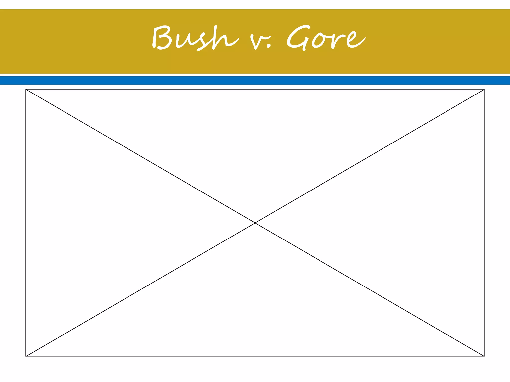 Bush v. Gore
 