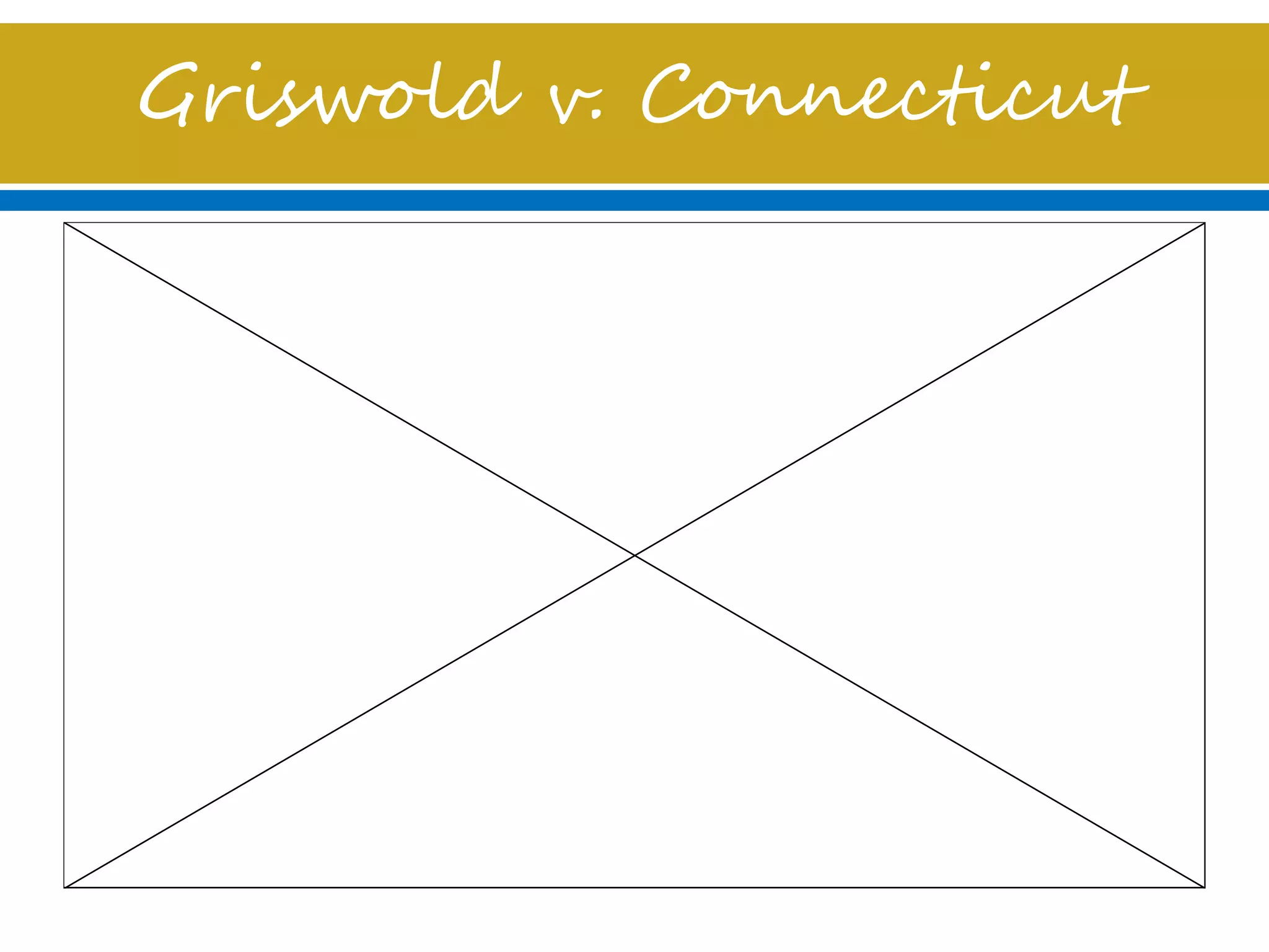 Griswold v. Connecticut
 