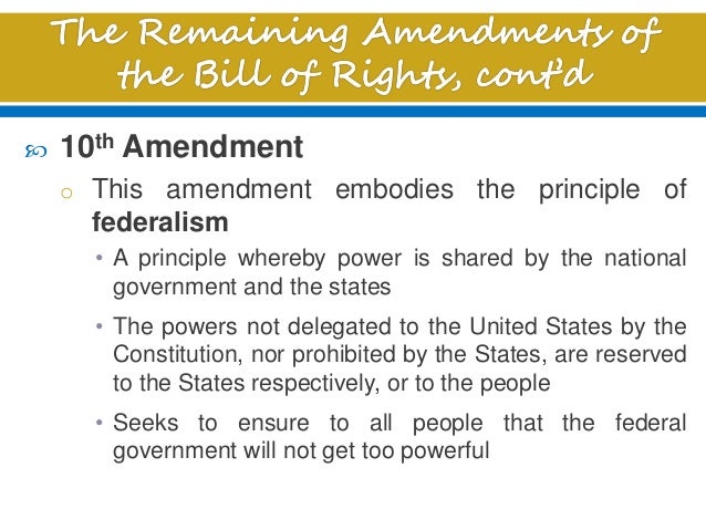 10th amendment essay Amendments essays amendment 2: the second amendment gave the people the right to own an arm for protection of themselves and their country amendment 3 : the third amendment says that soldiers are not allowed to stay at a citizen's residents without the owner's consent. 10th amendment essay Amendments essays amendment 2: the second amendment gave the people the right to own an arm for protection of themselves and their country amendment 3 : the third amendment says that soldiers are not allowed to stay at a citizen's residents without the owner's consent.