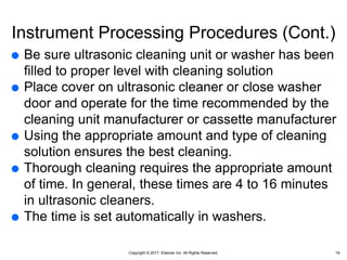 Instrument Processing Week Chapter 13: Intrument Processing | PPTX