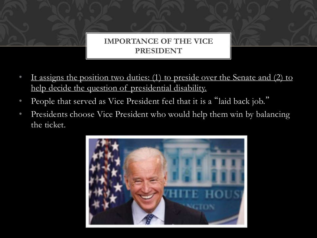 Chapter 13 presidency