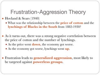 AGGRESSION (Psych 201 - Chapter 13 - Spring 2014) | PDF