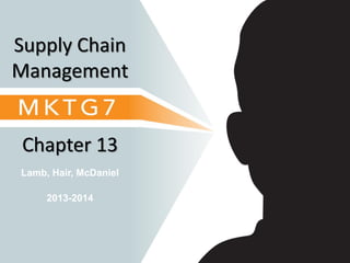 Lamb, Hair, McDaniel
Chapter 13
Supply Chain
Management
2013-2014
 