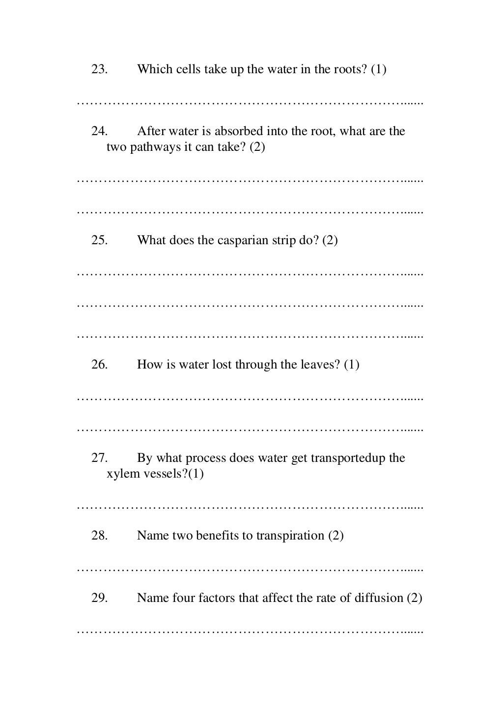AQA AS Biology Unit 2 Chapter 13 AQA AS Biology Unit 2 Chapter 13