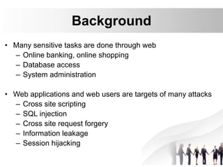 Chapter 13 web security | PDF