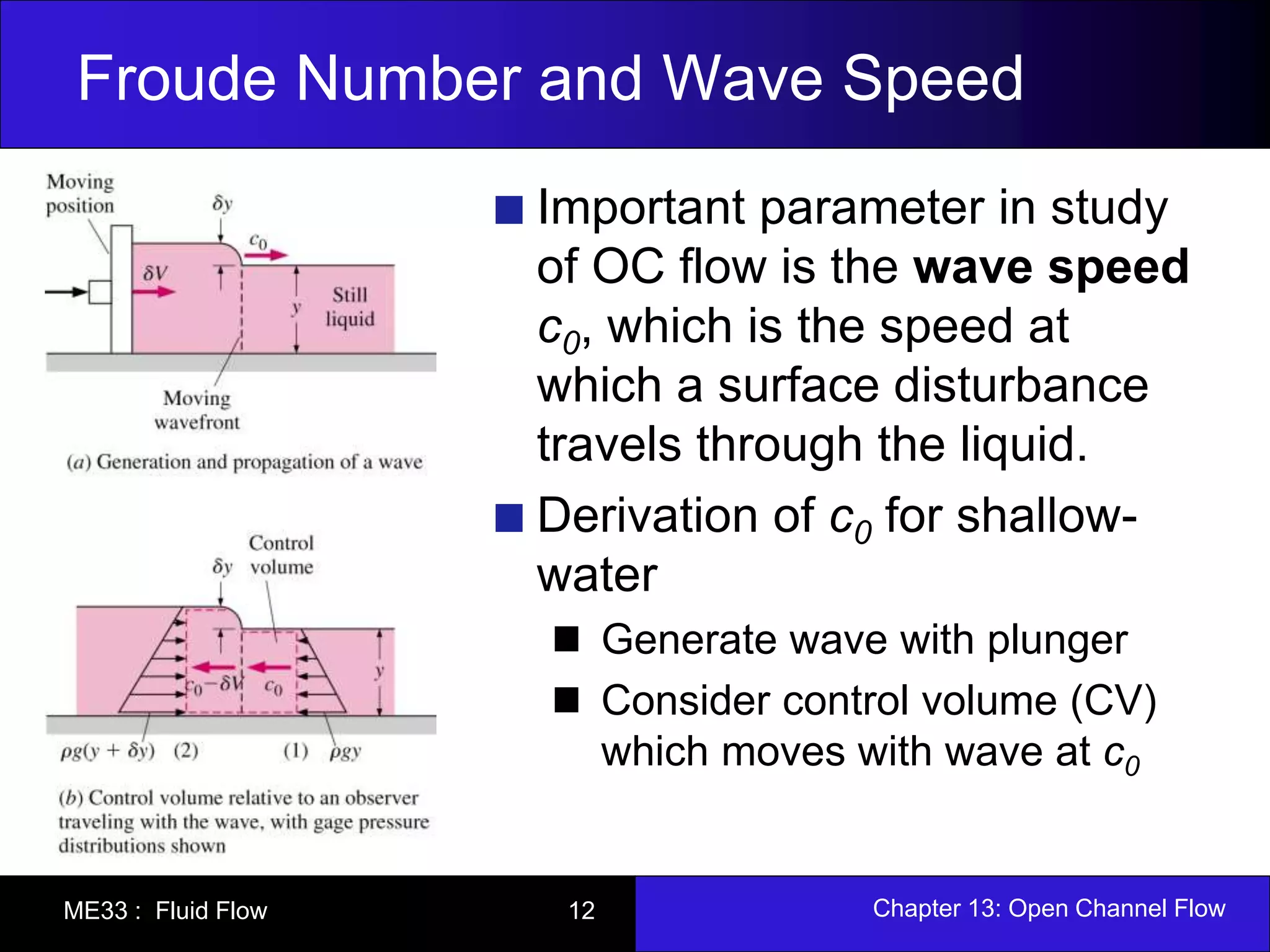 open channel flow | PPT | Physics | Science