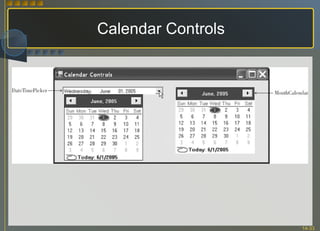 Calendar Controls 