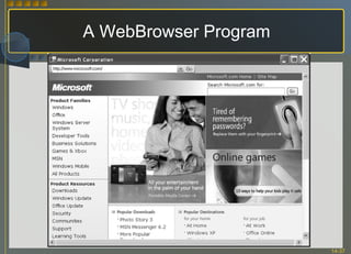 A WebBrowser Program 