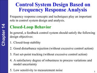 Contro system frequency response analysis | PPT