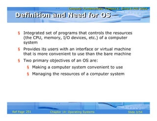 Computer Fundamentals Chapter 14 os | PDF