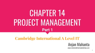 Project management part 1 | PDF