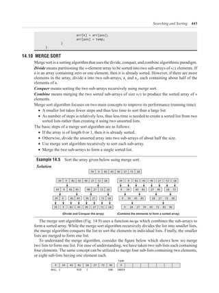 Chapter 14 Searching and Sorting | PDF | Programming Languages | Computing