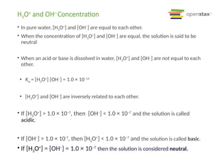 openstax 12e Atoms first chapter 14 acid base equilibria | PPTX