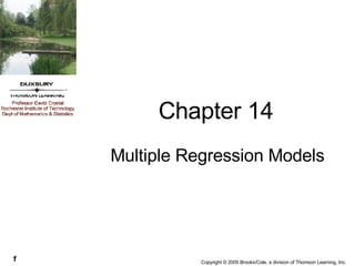 Chapter 14 Multiple Regression Models 